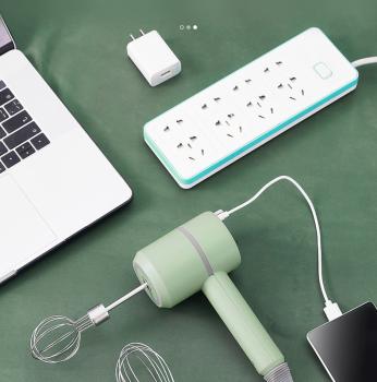360Home Kabelloser elektrischer Schneebesen + zerkleinerer